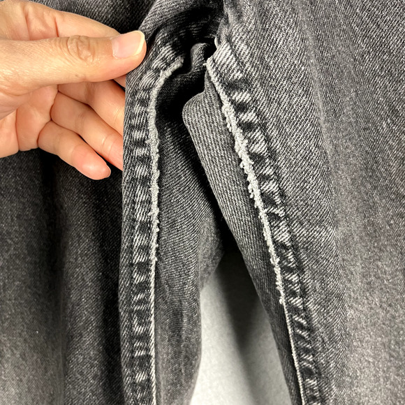 Vintage Lee Jeans Women 14 High Rise 28x29 Tapered Faded 80s 90s USA Made - Picture 16 of 16
